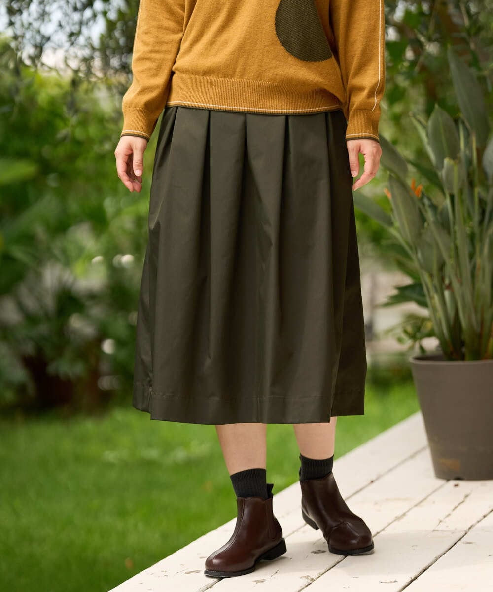 NGHAG20290 GIANNI LO GIUDICE [洗える・日本製]LIMONTAハイマルチタフタスカート