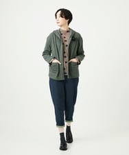 NGKAE22180 GIANNI LO GIUDICE(ジャンニ ロ ジュディチェ) [洗える・日本製]先染め接結ドットジャガードカットソー ベージュ