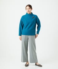 NGKAF18250 GIANNI LO GIUDICE(ジャンニ ロ ジュディチェ) [日本製]ウールマイクロループカットソー ブルー