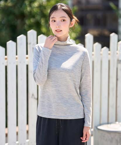 NGKAH40180 GIANNI LO GIUDICE [洗える・日本製]ウールボトルネックカットソー