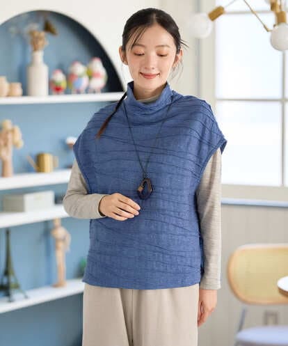 NGKAH42180 GIANNI LO GIUDICE [日本製]リップルジャガードベスト