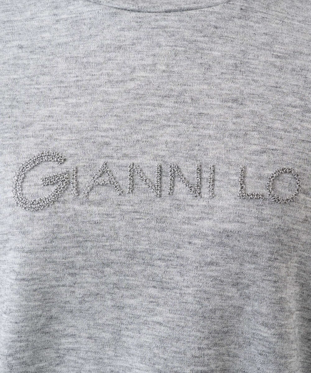 NGKCF64160 GIANNI LO GIUDICE(ジャンニ ロ ジュディチェ) [洗える・日本製]オプティマサーモポンチカットソー グレー