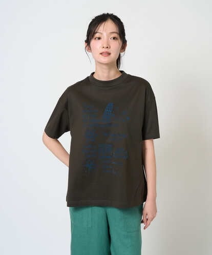 NGKGE42180  [洗える・日本製]天竺シルケットカットソー