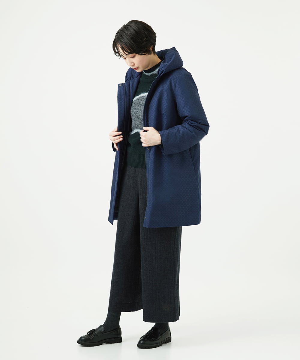 NGLAE36270 GIANNI LO GIUDICE(ジャンニ ロ ジュディチェ) リファインガーゼパンツ ダークグレー