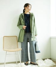 NGLCF62230 GIANNI LO GIUDICE(ジャンニ ロ ジュディチェ) [洗える・日本製]ヒートパフォーマーグレンチェックパンツ ブラック