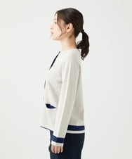 NGSED10270 GIANNI LO GIUDICE(ジャンニ ロ ジュディチェ) [洗える]ドライコットンニットカーディガン ベージュ