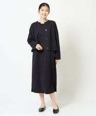 NGSJD12290 GIANNI LO GIUDICE(ジャンニ ロ ジュディチェ) [洗える]ヴィスコースナイロンミラノカーディガン ブラウン