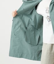 NGUEF10410 GIANNI LO GIUDICE(ジャンニ ロ ジュディチェ) グログランコート ライトグリーン