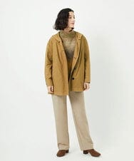 NHDAD01490 GIANNI LO GIUDICE(小さいサイズ)(メゾン ドゥ サンク) コットンタイプライターフーディージャケット ベージュ