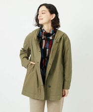 NHDAD01490 GIANNI LO GIUDICE(小さいサイズ)(メゾン ドゥ サンク) コットンタイプライターフーディージャケット ベージュ
