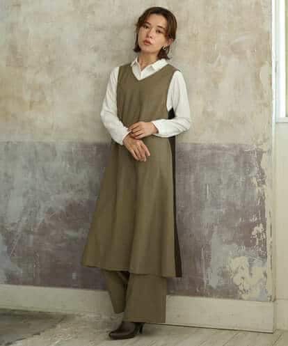 NHEAI89360 GIANNI LO GIUDICE(小さいサイズ) [セットアップ対応]チェック柄ジャンパースカート