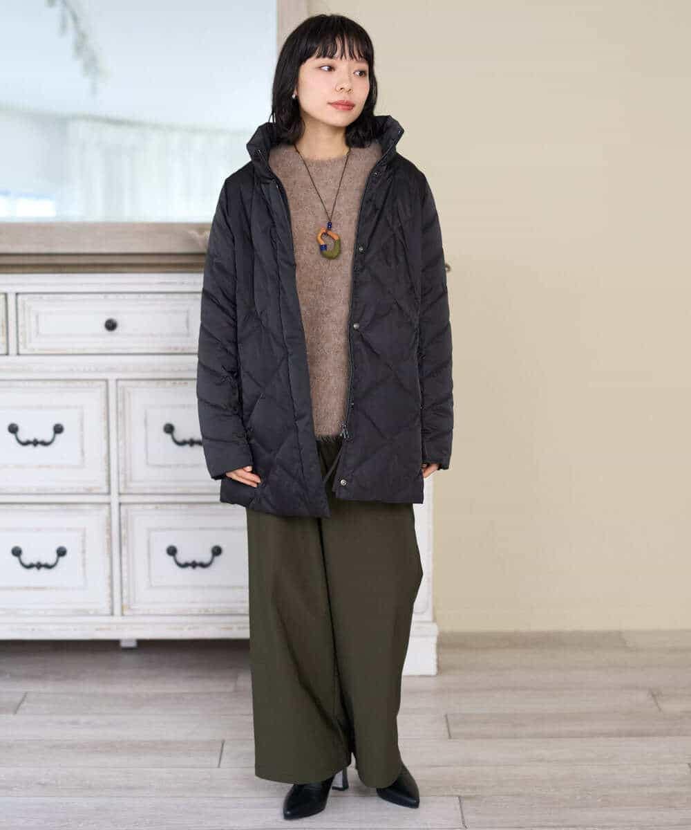 NHFAH36330 GIANNI LO GIUDICE(小さいサイズ)(メゾン ドゥ サンク) アルパカファーニット グレー