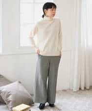 NHFAI87360 GIANNI LO GIUDICE(小さいサイズ)(メゾン ドゥ サンク) カシミヤハイネックニット ブラック