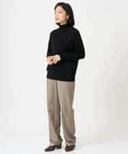 NHFAI87360 GIANNI LO GIUDICE(小さいサイズ)(メゾン ドゥ サンク) カシミヤハイネックニット ブラック