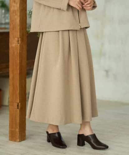 NHHAI86290 GIANNI LO GIUDICE(小さいサイズ) [セットアップ対応]タックフレアースカート