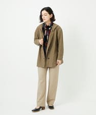 NHKAD02230 GIANNI LO GIUDICE(小さいサイズ)(メゾン ドゥ サンク) [日本製]Tenリバースティックプリントカットソー レッド