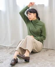 NHKAI28110 GIANNI LO GIUDICE(小さいサイズ)(メゾン ドゥ サンク) テンセルウールフライスカットソー グレー