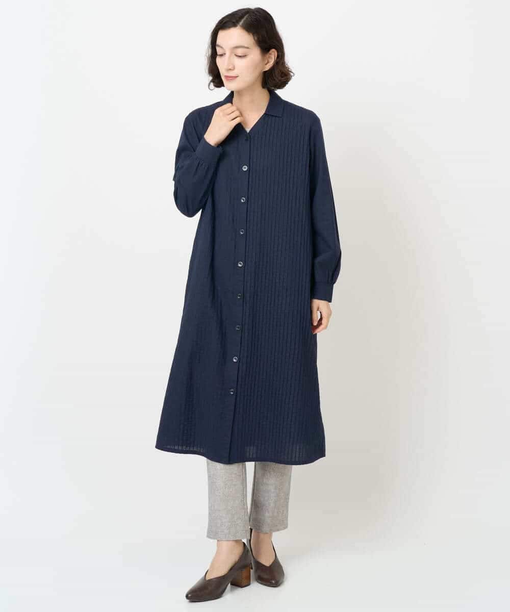 NHLAF87180 GIANNI LO GIUDICE(小さいサイズ)(メゾン ドゥ サンク) デニムプリントハイテンションストレッチパンツ ライトグレー