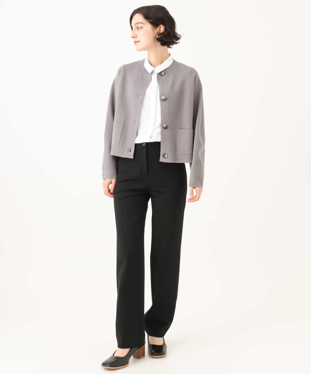 NHLAI85180 GIANNI LO GIUDICE(小さいサイズ)(メゾン ドゥ サンク) [新色追加]アウトファーストストレートパンツ ベージュ
