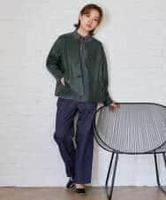 NHLJD14300 GIANNI LO GIUDICE(小さいサイズ)(メゾン ドゥ サンク) [セットアップ対応]デニムライクシャンブレーパンツ ネイビー