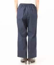 NHLJD14300 GIANNI LO GIUDICE(小さいサイズ)(メゾン ドゥ サンク) [セットアップ対応]デニムライクシャンブレーパンツ ネイビー