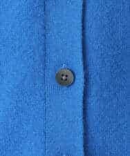NHSAI87390 GIANNI LO GIUDICE(小さいサイズ)(メゾン ドゥ サンク) カシミヤクルーネックカーディガン ブルー