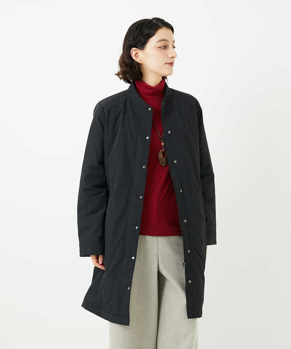 NHUAF84490 GIANNI LO GIUDICE(小さいサイズ)(メゾン ドゥ サンク) ナイロンタスランダウンコート ベージュ