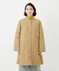 NHUAF84490 GIANNI LO GIUDICE(小さいサイズ)(メゾン ドゥ サンク) ナイロンタスランダウンコート ベージュ