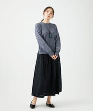 NK2ED02100 GIANNI LO GIUDICE(ジャンニ ロ ジュディチェ) マルチカラーレジンネックレス ブラウン
