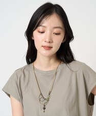 NK2GE40100 GIANNI LO GIUDICE(ジャンニ ロ ジュディチェ) [日本製]ガラスビーズネックレス ライトブルー