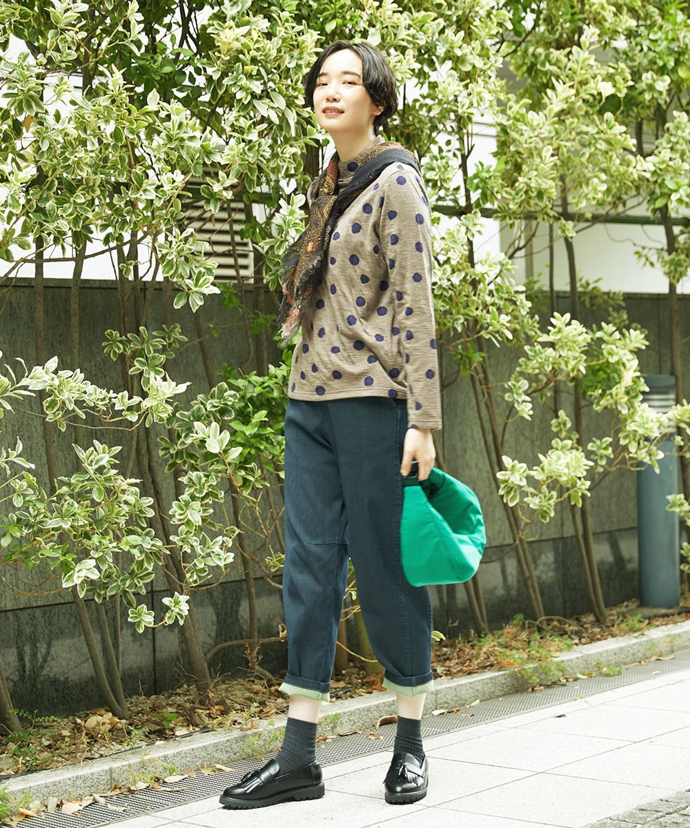 NK3AE12160 GIANNI LO GIUDICE(ジャンニ ロ ジュディチェ) [洗える]エスニックスクエアストール ブラック