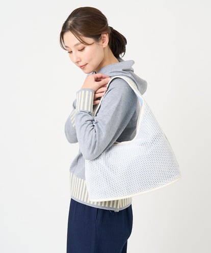 NK5EW02190 GIANNI LO GIUDICE メッシュバッグ