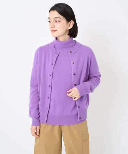 NSSAF83390 Maison de CINQ クルーネックカシミヤニットカーディガン