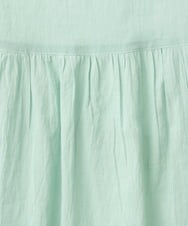 OLBFD03089 eur3(エウルキューブ) 【大きいサイズ】ピンタックコットンブラウス ライトブルー