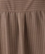 OLBHD32089 eur3(エウルキューブ) 【大きいサイズ/接触冷感】シア―ボクシーシルエットブラウス ダークブラウン