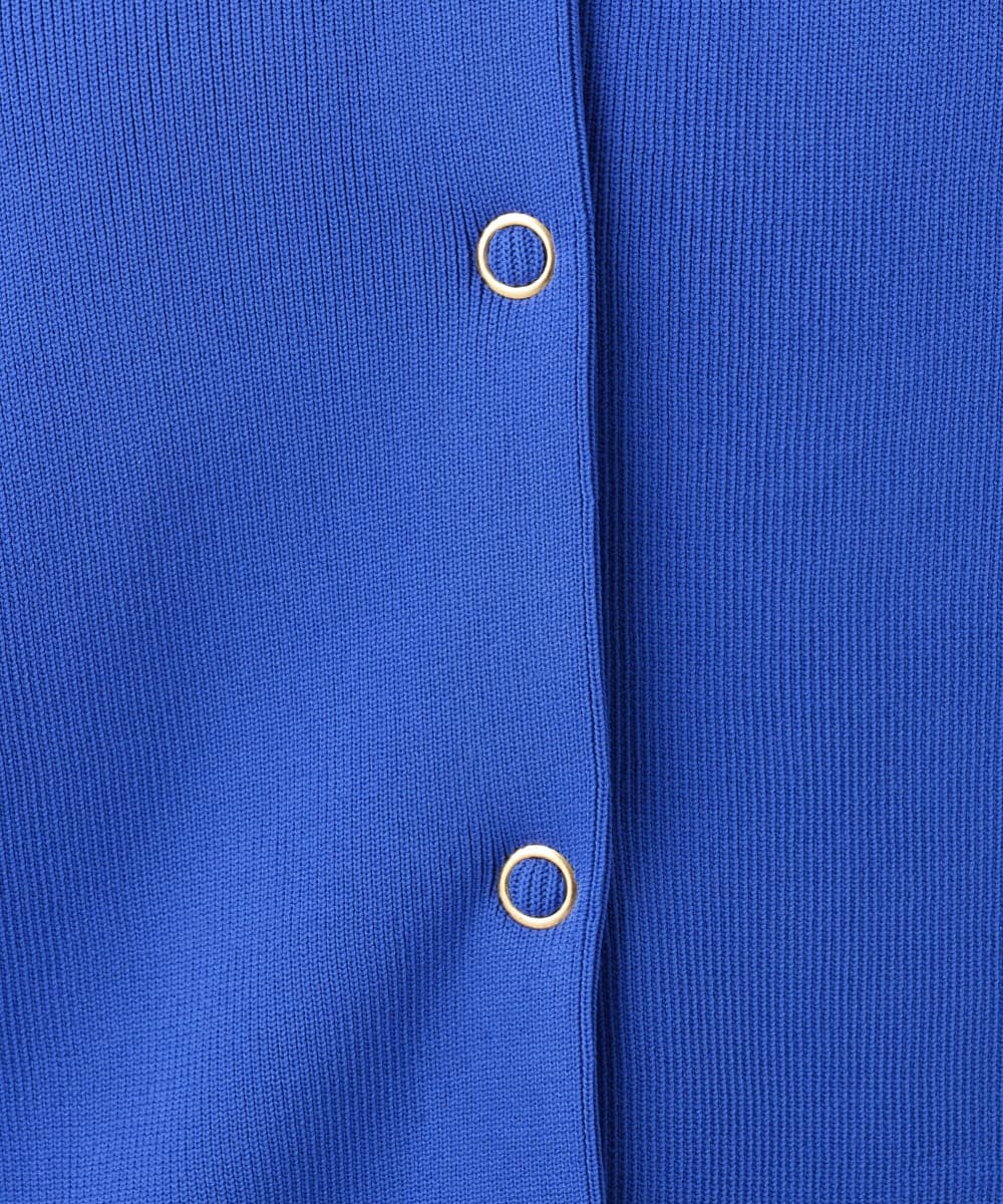 OLCAD10099 eur3(エウルキューブ) 【大きいサイズ】2WAYカーディガン ブルー(55)