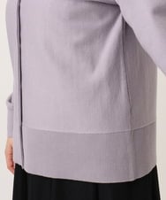 OLCCD01074 eur3(エウルキューブ) 【大きいサイズ/a.v.v×eur3】2WAYカーディガン ラベンダー(60)