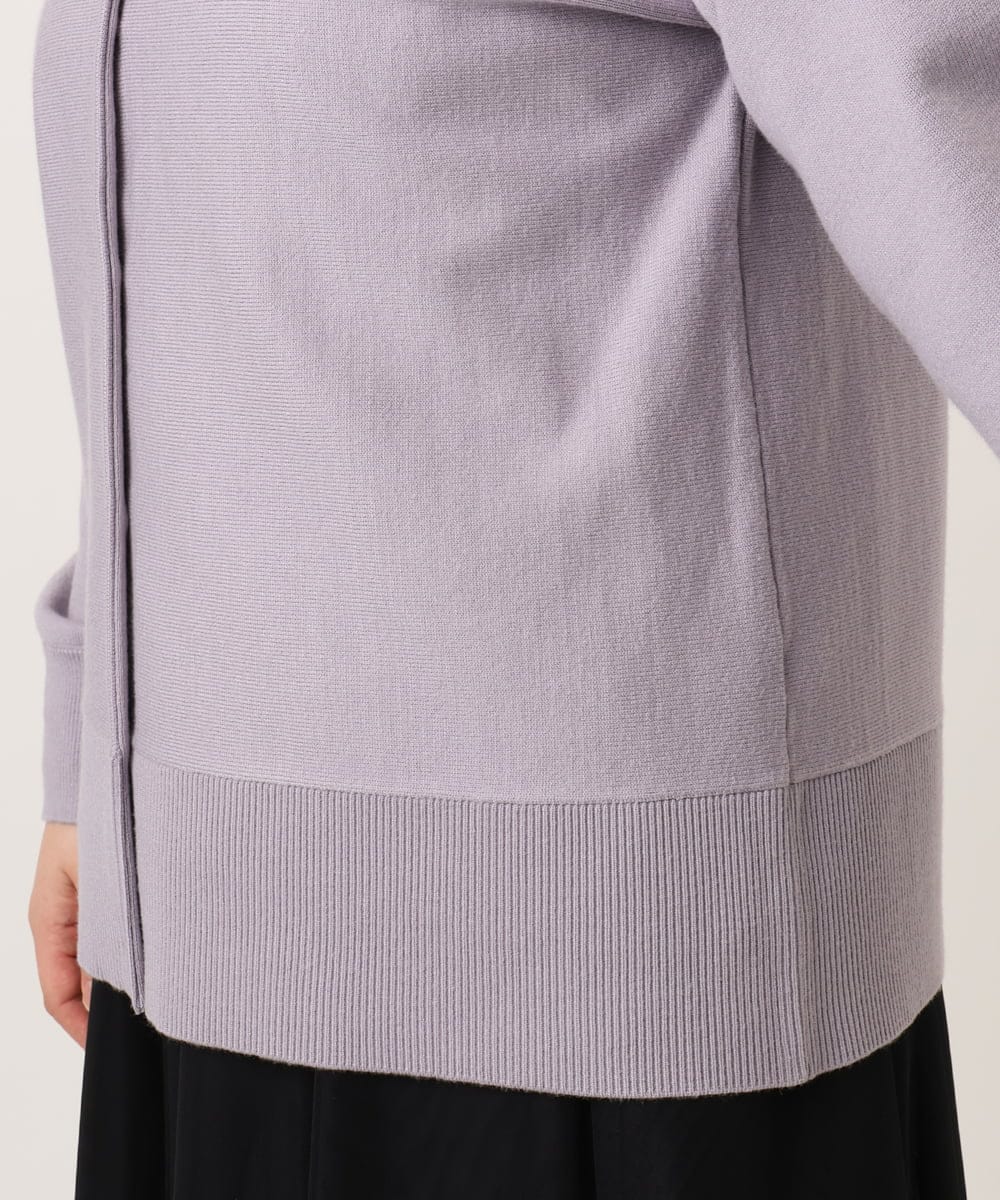 OLCCD01074 eur3(エウルキューブ) 【大きいサイズ/a.v.v×eur3】2WAYカーディガン ラベンダー(60)