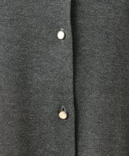 OLCFD10089 eur3(エウルキューブ) 【大きいサイズ】クルーネックラメカーディガン ダークグレー