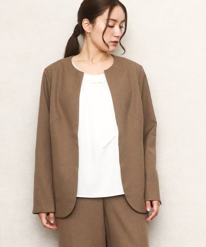 OLDKA01189 eur3 【大きいサイズ/11号サイズあり】ソフィーツイルジャケット