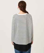 OLECD06099 eur3(エウルキューブ) 【大きいサイズ】ドッキングプルオーバー ホワイト(90)
