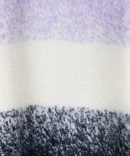OLFBD15109 eur3(エウルキューブ) 【大きいサイズ】グラデーションシャギーニット ネイビー(57)