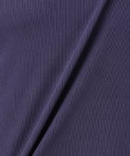 OLKAD20059 eur3(エウルキューブ) 【大きいサイズ】メローリブカットソー ネイビー(57)