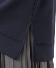 OLKAD25069 eur3(エウルキューブ) 【大きいサイズ】もちもちジャージープルオーバー ネイビー(57)