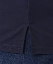 OLKGD29069 eur3(エウルキューブ) 【大きいサイズ/接触冷感】カラーブロッキングトップス ネイビー