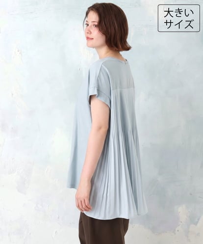 OLKID50079  【大きいサイズ/a.v.v×eur3】バックプリーツトップス
