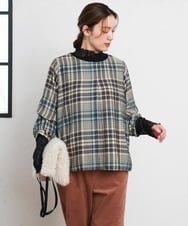 OLKLD17054 eur3(エウルキューブ) 【大きいサイズ】レースコンビトップス ブラック