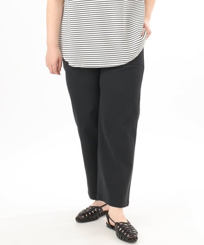OLLED06099 eur3 【大きいサイズ】ストレッチベイカーパンツ