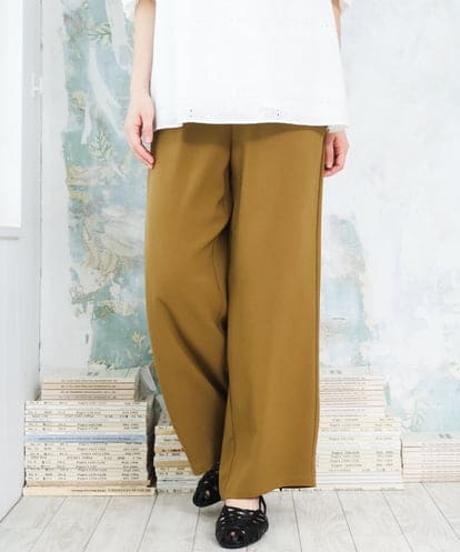 OLLFD18099 eur3 【大きいサイズ】ストレッチワイドイージーパンツ