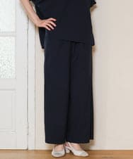 OLLHD22099 eur3(エウルキューブ) 【大きいサイズ/吸水速乾】ドライタッチサッカーワイドパンツ ネイビー